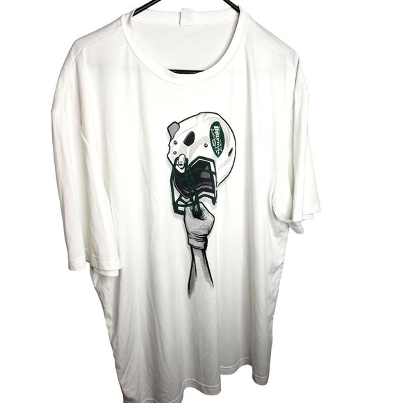 Veni Vidi Vici Dolphins Julius Caesar 2XL Sports Tek Shirt White - Picture 1 of 6